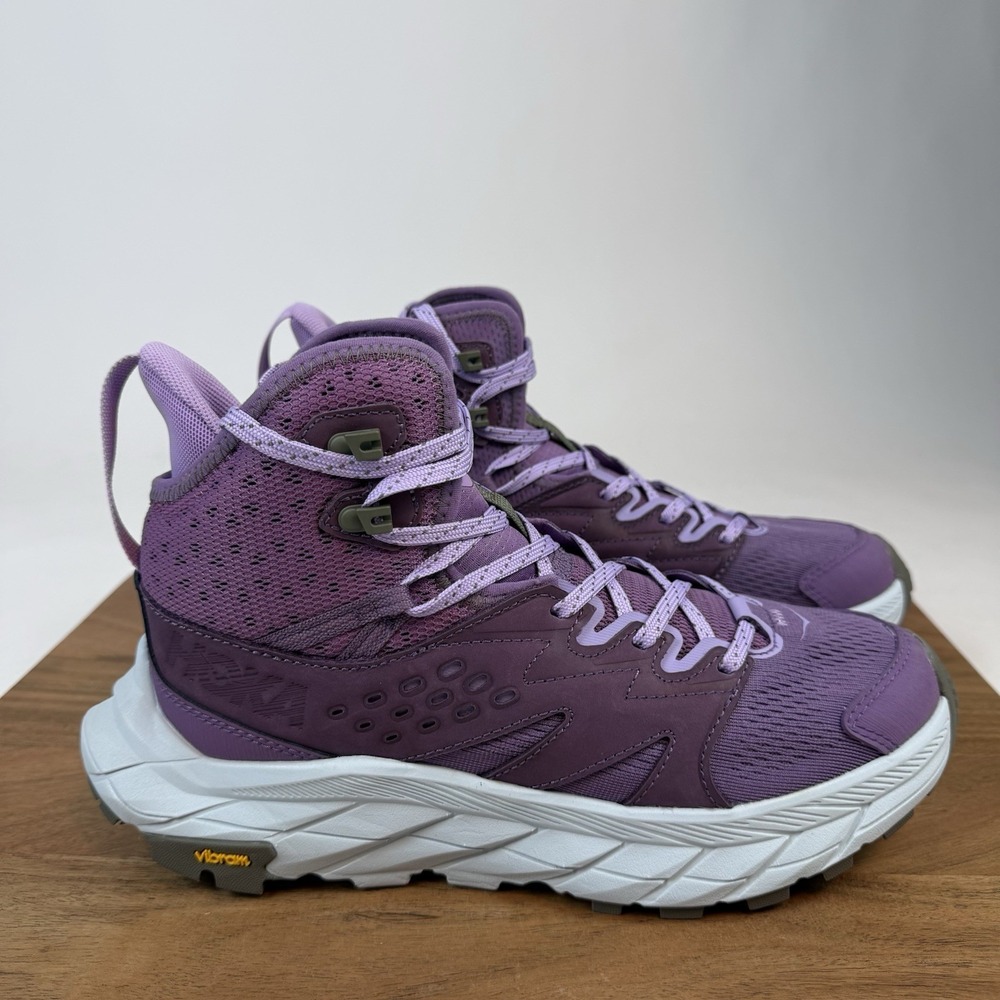 New‎ Womens Hoka Anacapa Breeze Mid Waterproof Hiker Boots Shoes Size 8 B